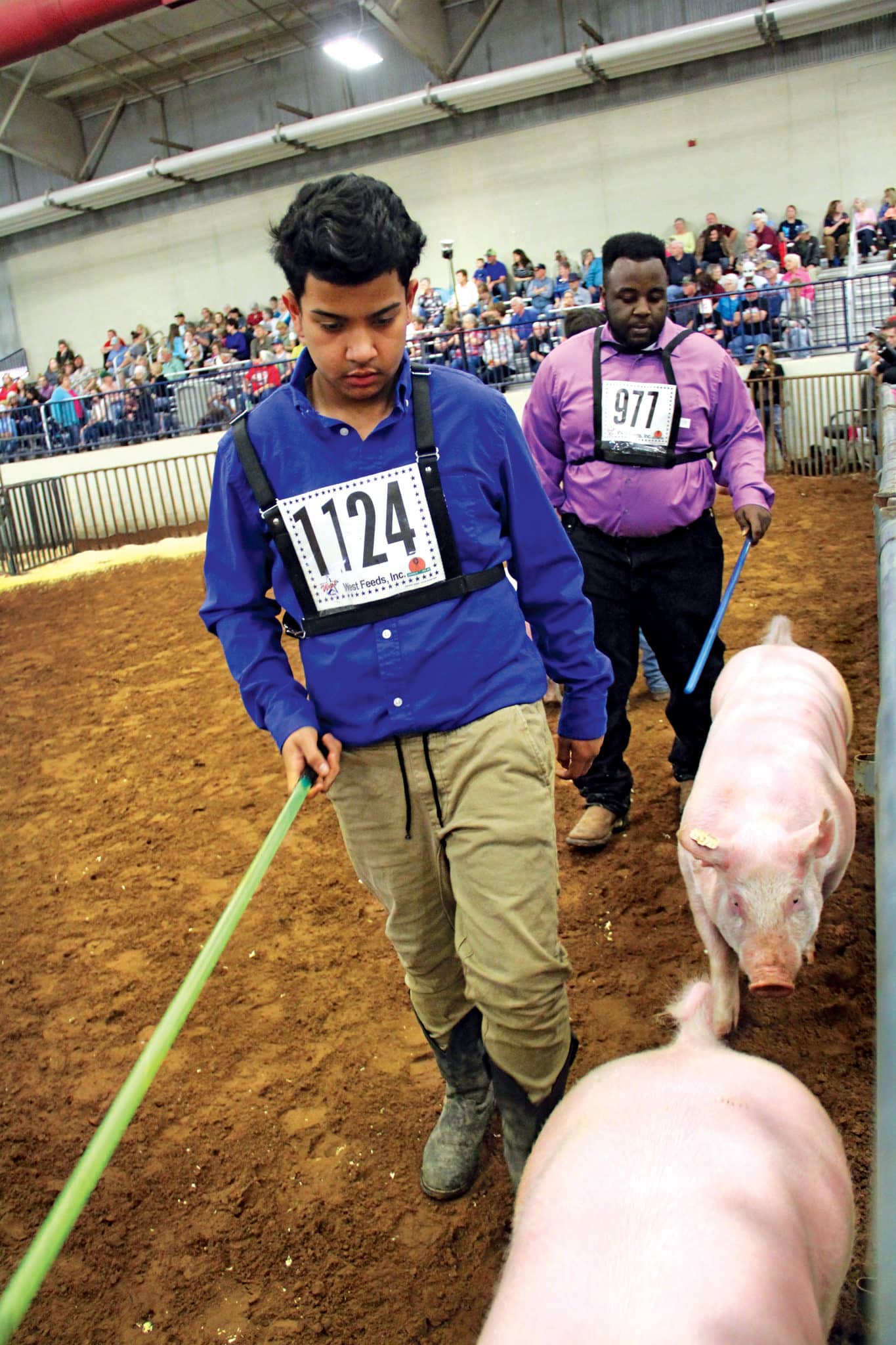 Students at Ag Show