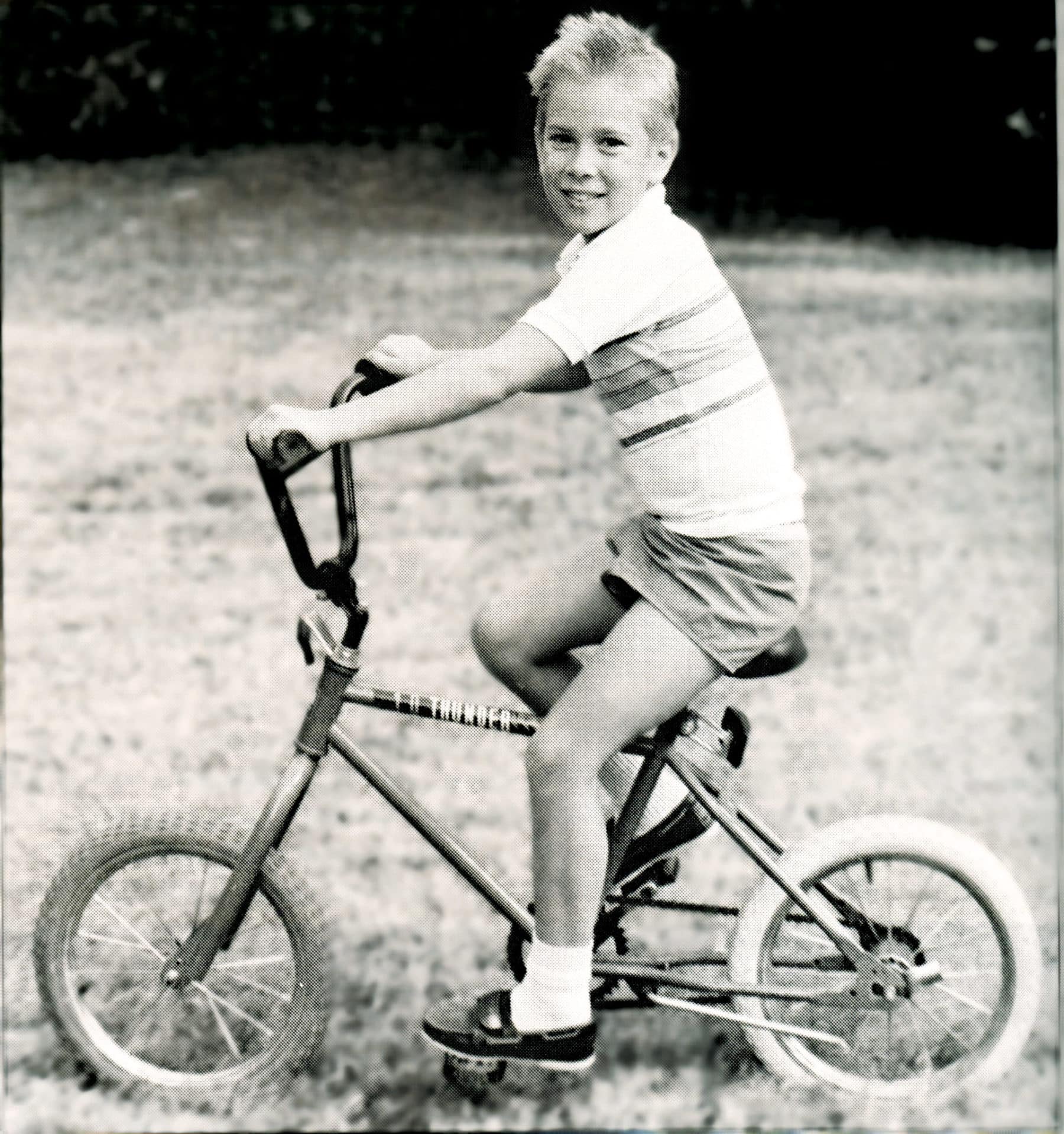 1989 Boy on Bike